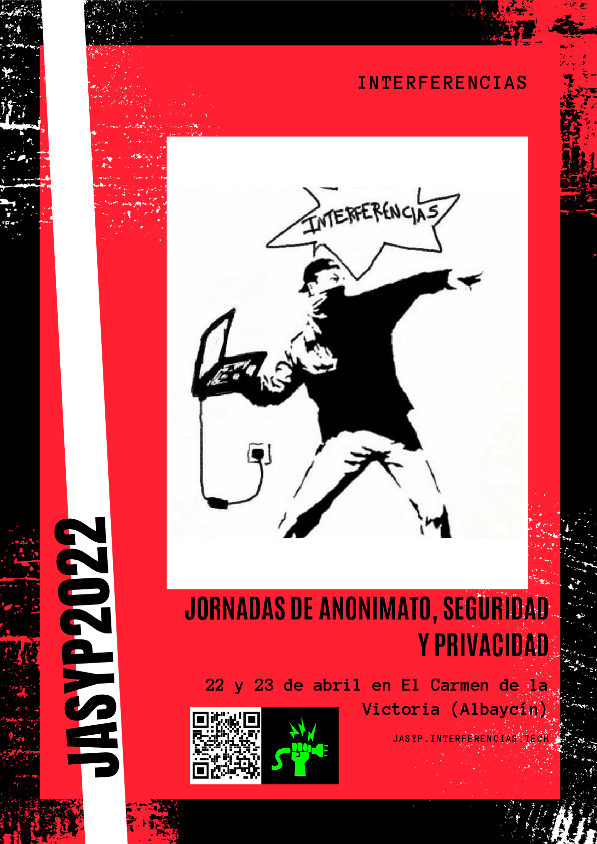 Cartel ciberfeminismo JASYP 2022